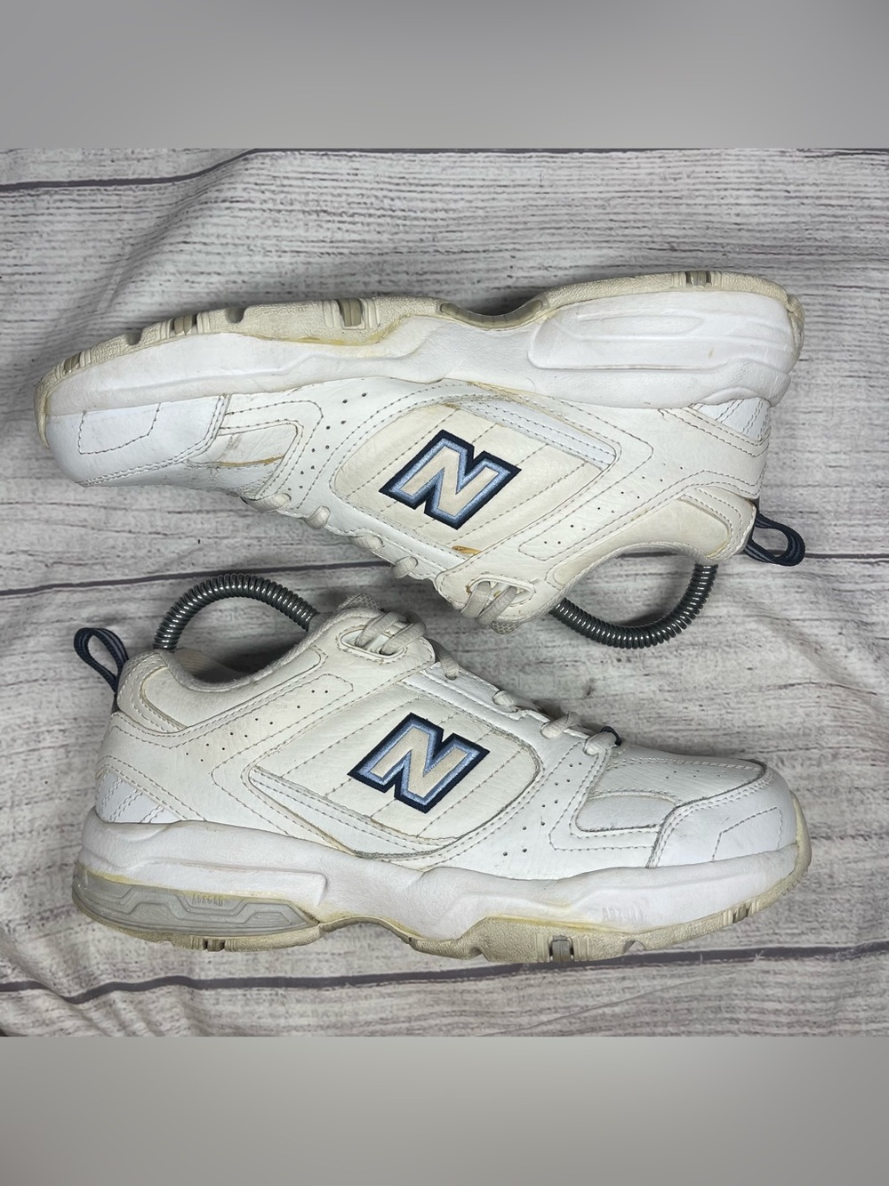 New Balance 608 V2 Women's 7.5 White Leather Shoes